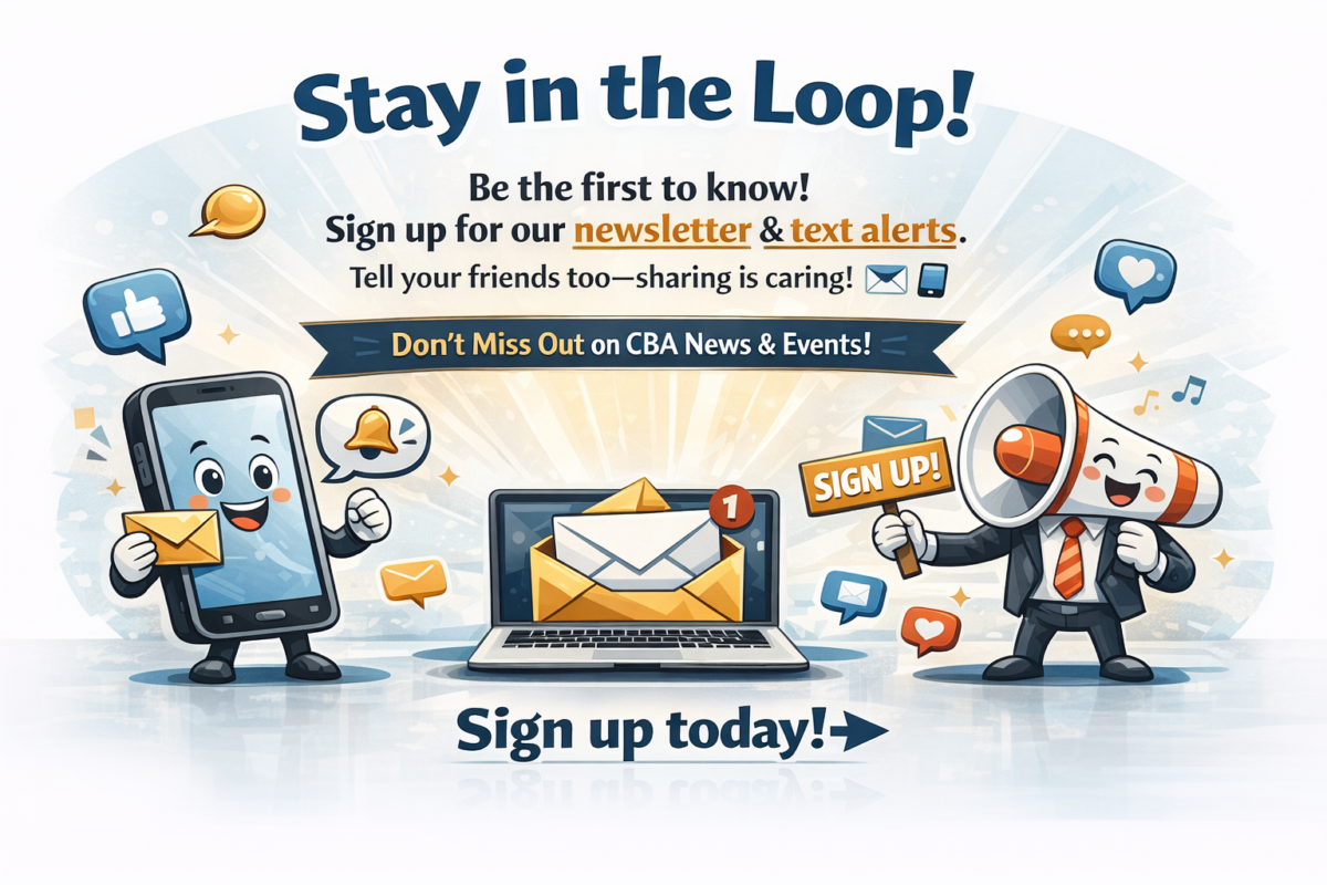 Don’t miss a thing! 📬📲