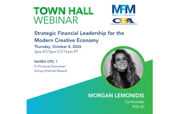 MFM October 8, 2026 Webinar for CBA